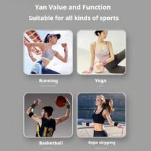 MEIYIXING MEIYIXING 1 par de brazaletes y tobilleras deportivos de moda y con resistencia, 2 libras por par (925 gramos, gimnasio)