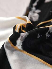 1pc High Elastic Printed Sofa Cover, Removable Stretch Full Wrap Fabric Sofa Slipcover Set With 1pc Pillow Case (Pillow Insert Not Included), Suitable For Single/Double/Three-Seater Sofa, All Seasons