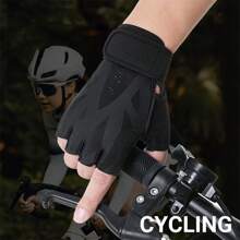 1 Paio di Guanti mezze dita estivi per fitness, sollevamento pesi, ginnastica, yoga ed esercizi, con supporto per i polsi, antiscivolo, traspiranti, adatti per arrampicata all'aperto, ciclismo, unisex, per sport, palestra, esercizi domestici, guanti da palestra per donne, guanti da boxe, guanti da palestra per uomo