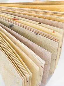 30pcs Retro Vintage Decorative Papers, Layered Scrapbooking Supplies, Memo Notes & Labels Writing Papers, 6 Styles - Multicolor - View 5