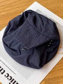 1Pc Unisex Foldable Outdoor UV Protection Bucket Hat, Waterproof Quick-Drying Bucket Hat, Summer Breathable Outdoor Sun Hat Is Suitable For Fishing, Mountaineering, Hiking, Traveling, Camping, Vacation Graduation