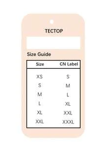 TECTOP Men Quick Dry Lightweight Short Sleeve Running T-Shirts, Sports Gym Performance Activewear, Random Logo Delivery - Black - View 9