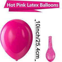 10/30/50/100pcs Rose Red Wedding Party Balloon Fashionable Party Decoration Balloon Set, Suitable For Shower Party, Birthday Party Decoration, Wedding Decoration, Farm, Arch Balloon Shower Party Decoration, Bachelor Party Gender Revealing Decoration, Hawaii Party DIY Matching