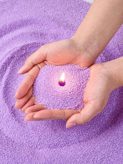 50g/0.11lb Sand Wax Pearled Candle In Bulk,9 Color Choose Ice Flower Wax,DIY Aromatic Sand Art Candle Craft,Refillable Beaded Wax Sand For Candle Making