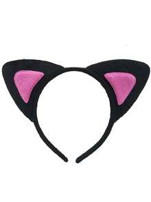 Halloween Cartoon Animal Headband Plush Hair Accessories Rabbit Cat Cow Tiger Sheep - One Size - View 29