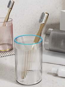 Multi-Functional Transparent Lightweight Mouthwash Cup, Luxury Travel Portable Toothbrush Cup, Suitable For Outdoor Use, Household Toothbrush Cup, Bathroom Mug, Bathroom Accessories, Light Luxury Wash Cup, Student Dormitory Toothbrush Cup, Bathroom Toothbrush Cup, Light Luxury Mouthwash Cup, Toothbrush Cup, Household Simplicity, Couples Cups, Hotel Guest House Plastic Toothbrush Cups Back To School