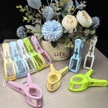 5 pezzi di grandi pinze di plastica resistenti per appendere i vestiti, pinze antivento per asciugare biancheria e trapunte, pinze multifunzionali per appendere i vestiti