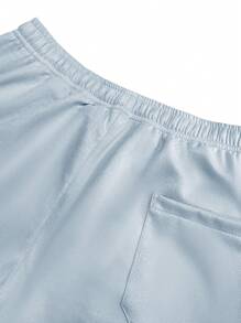 Pantaloncini casual estivi ricamati da uomo, pantaloncini bermuda sportivi versatili