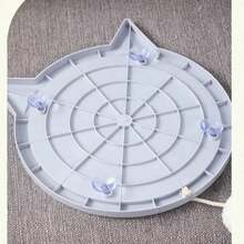 1件装猫抓垫吸盘猫玩具耐磨指甲刮垫猫抓床用品猫抓板耐用剑麻垫猫吸盘玩具适用于墙壁窗户玻璃 - 彩色 - 查看 4