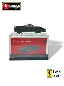 Burago Bburago 1:64 Enzo Racing Sports Model Diecast Metal Car - Capa de proteção contra poeira para modelo de carro grátis