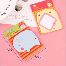 Creative Cute Notes Everything Stickers Primary School Gift Message Stickers Cartoon Animal Stickers Wholesale - Multicolor - View 6