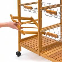 Kitchen Spice Trolley - Natur1 - View 5