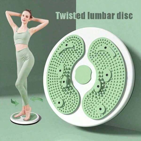 1pc Ginásio ou Equipamento de Fitness para Uso Doméstico Placa Magnética Exercício e Dispositivo de Torção Abdominal para Modelagem Corporal e Redução da Cintura