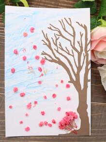 1 Pack Tree Style Thin Cutting Mold Handmade DIY Cutting Mold Scrapbook Background Decoration Embossing Template Album Holiday Greeting Card Making