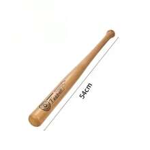 Professional Hardwood Baseball Bat 21 Inch Solid Wood For Sports Training Home Car Defense Personal Self-Defense
