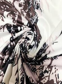 Vestido casual sin mangas con estampado de palmera para mujeres, para vacaciones de primavera/verano. Vestido de tirantes casual de cuello redondo, outfits de verano relajados para mujeres, outfits bohemios de playa para mujer.