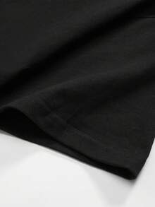 Áo thun nam in hình xe hơi rộng rãi hở vai, - màu đen - Xem 4