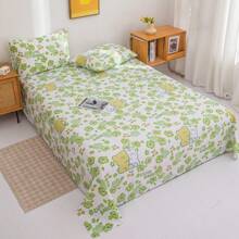 3pcs/Set Soft & Skin-Friendly Printed Bedding Set, Modern Rectangular Elegant Minimalist Design, Fits Queen/King Size Bed, Suitable For Bedroom Home Use Year-Round