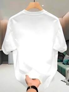 Unisex 100% Cotton Streetwear T-Shirt For Men And Women Printed New York Street Premium Shirt - 白色 - 查看 2