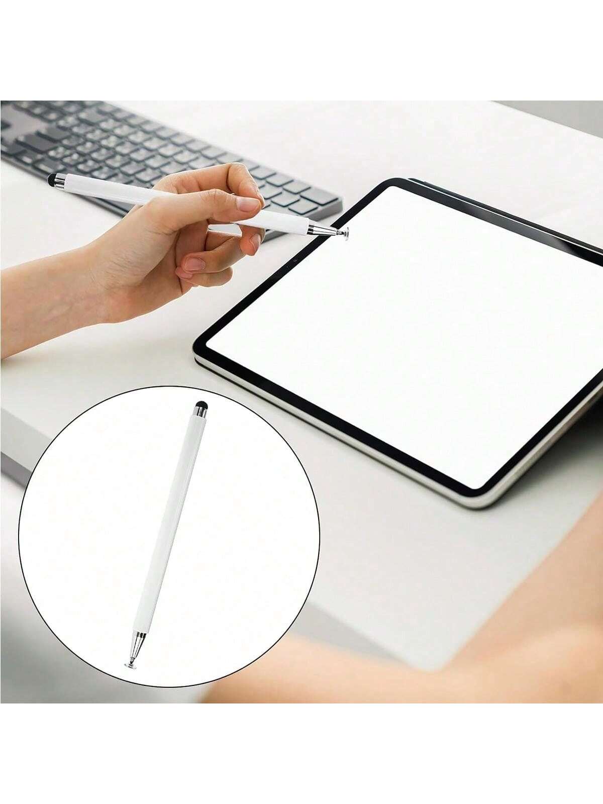 قلم لمس شاشة عالمي 2 في 1 – متوافق مع آيفون وآيباد...