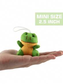 Juego de 5/10/20 piezas al azar de mini juguetes de peluche de animales, adornos de llavero de animales lindos para adultos, relleno de bolsas de regalo, premios de carnaval, animales de peluche a granel para obsequios de fiesta, Navidad, obsequios de fiesta para niños, animales de peluche, animales de peluche