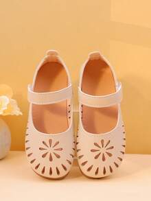 Comfortable Hollow-Out Children Flat Shoes, Girls Low-Top Casual Shoes For Toddlers & Infants, Round Toe Baby Walking Sneakers, Spring/Summer