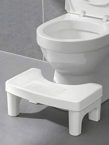 1pc Ergonomic Bathroom Squatting Assist Device, Improves Posture, Easy To Clean, Comfortable Accessory | Bathroom Accessory