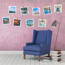 35/39/60/69/96/116 Pcs Colorful Wooden Mini Clips (Decorative, Not For Laundry), 1 Inch, Reusable And Space-Saving, Suitable For Photos, Crafts And DIY Projects, Home And Kitchen Decor, Albums, Frames And Accessories, Clothespins