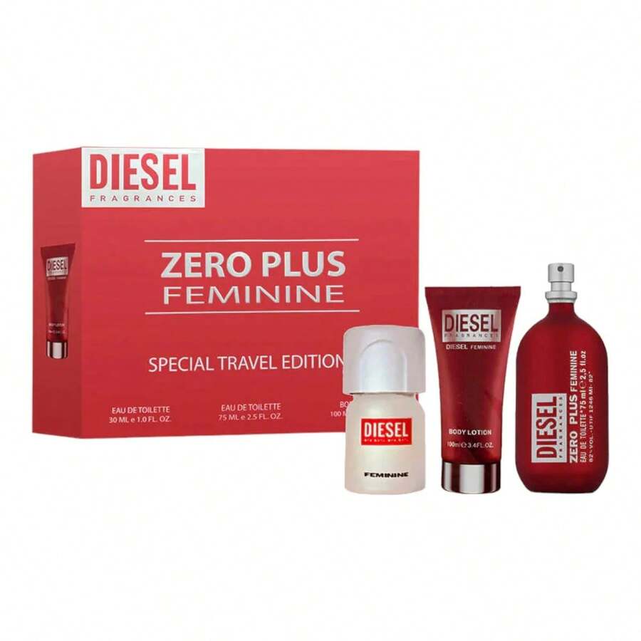 Zero Plus Set - EDT - 75ml + Mini 30ml + BL 100ml - ✅ Free Delivery In 1-3 Days - For Women - Multicolor - View 1