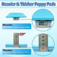 40 piezas/paquete Almohadillas de pañal para mascotas de 6 capas gruesas, absorbentes, a prueba de fugas, antidesgarro, reductoras de olores, gran valor, adecuadas para laboratorio, dormitorio, todas las mascotas