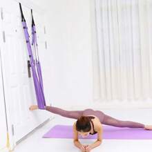 Leg Stretcher Strap, Backbend Training Belt With Door Anchor, Flexibility Trainer Stretching Equipment Assist Stretch Strap For Fitness Gymnastics Dance Aerial Yoga Ballet