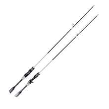 MINGWO New Cruiser Baitcast Fishing Rod (2 Pieces), Carbon Fiber Casting Fishing Pole, Tenkara Micro Fishing Rod
