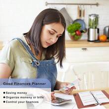 3 Pack A6 Planner Refill Paper & Budget Sheets, Monthly Weekly Planner Losse Leaf Inserts 6 Hole Expense Tracker Or A6 Planner Binder Cover Budget Bill Saving Organizer,Back To School, Colorful 3 Pack - Multicolor - View 6