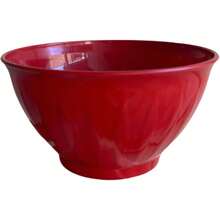 Bowl Kit Cumbuca Bowl 500ml Colorful Plastic Jars Kitchen Acai Ice Cream Sweet Salty Dessert Portion - Đỏ - Xem 6