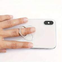 6pcs Transparent Cartoon Phone Stands, Foldable Ring Holder Stands, Animal, Round, Small Flower Shaped Phone Stands Compatible With IPhone, Android Phone, Gift For Birthday, Family, Friends Finger Ring Holder, Phone Grip, Phone Accessories - Multicolor - View 4