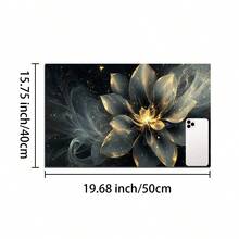 1pc Floral Print Absorbent Mat/Drying Pad For Coffee Maker, Dishes - Polyester Desktop Protective Pad, Suitable For Kitchen Counter Decoration, Home Bar And Dining Table Placemat - HQQLSD151 - View 9