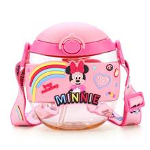 迪士尼官方授权PPSU水瓶：米奇、冰雪奇缘艾莎和蜘蛛侠图案。耐热防漏。适合日常使用、上学或户外活动。是理想的生日/圣诞礼物，也适合露营。