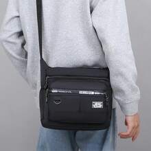 Men Crossbody Bags New Life Items For Students Men Essentials Side Bag - Green - View 4