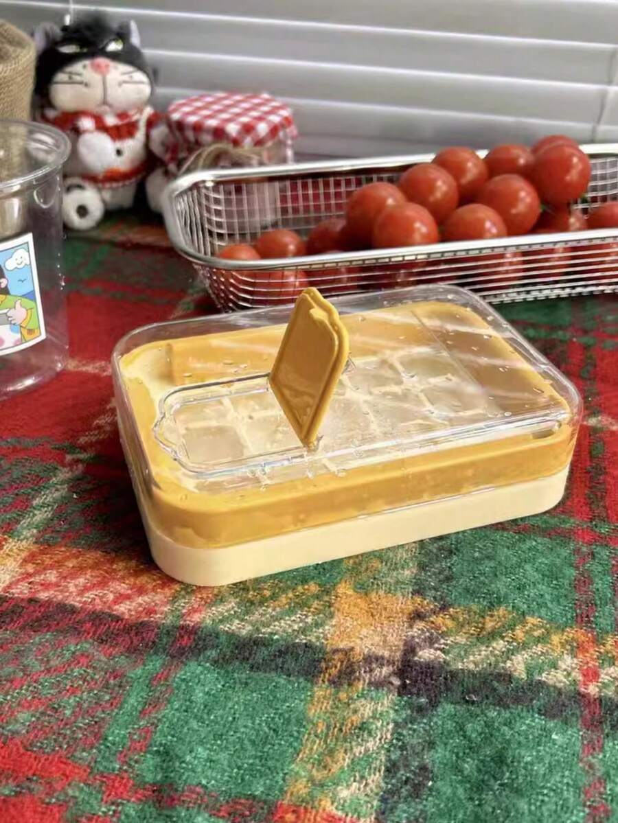 1 pieza Molde de cubitos de hielo de inyección de agua sin contacto, herramienta para hacer cubitos de hielo para el hogar