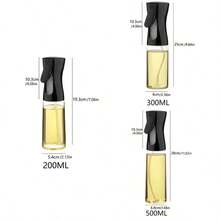 油喷雾瓶厨房家用烧烤橄榄油食用油喷雾器适用于空气炸锅，连续高压喷雾瓶 - 彩色 - 查看 5