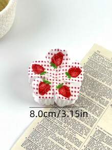 6 Stück/Set Sommer Neue Mode Clips Elegante Blumen Haarspange Scrunchies Haargummi für Frauen, geeignet für Alltag, Outdoor, Festival, Party, Yoga, Pendeln, Urlaub, Haar-Bun, Gesichtwaschen, Duschen, Make-up, Kleidung & Accessoires, Kopfbedeckung, Accessoires, Haarclips, Haarklammern, Haargreifer