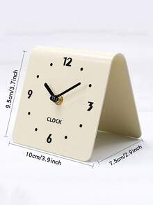 1 件，创意台钟，学生床头台钟，静音时钟，现代设计桌面装饰，学生教室办公室桌面装饰，家用卧室时钟，家居装饰。 - 10*9.5*7.5cm/3.9*3.7*2.9inch - 查看 11