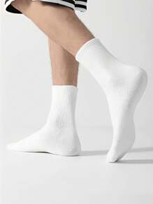 Kit Pares De Meia Masculina Cano Alto 40-46 Unissex - Messi