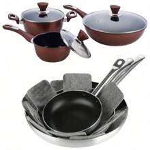 3 Stück/6 Stück Topf- und Pfannenschützer, 3 verschiedene Größen, Topfeinteilungspolster/Stapelschutz für Pfannen/Pfannentrenneinlagen zum Schutz und zur Trennung von Töpfen und Pfannen beim Meeresfrüchte-Kochen