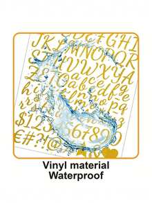 384 piezas Pegatinas de letras, Pegatinas de vinilo autoadhesivas de alfabeto y números, Pegatinas de números de buzón, Decoración del hogar, Letreros, Calcomanías de puertas, Pegatinas de decoración de negocios, Pegatinas de letras brillantes, Adecuadas para scrapbooking, tazas, botellas de agua, buzones y manualidades, Decoración de regalos, Resistente al agua, Pegatinas de etiquetas de nombre de alfabeto personalizadas, Pegatinas de letras de botellas de agua, Etiquetas de pegatinas de nombre de alfabeto, Para personalizar tazas con logotipo de nombre - Multicolor - Ver 8