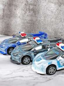 Voiture de police jouet à pile, voiture jouet à inertie, lumière et musique. Voiture de police à friction avec lumière et musique. Fabriqué avec des matières premières de haute qualité et fiables. Rentrée scolaire