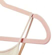 Velvet Clothing Adult Hangers, 30 Pack, Pink, Space Saving
