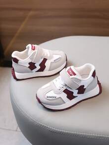 1 paire de chaussures de course à la mode, antidérapantes, légères et décontractées, à scratch (2025), pour sports de plein air, toutes saisons