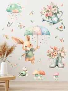 Cartoon Animal Wall Decor Sticker For Wall Restoration Background Stickers - Multicolor - View 8