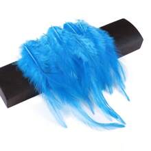 100Pcs Natural Chicken Feathers 4-6inch Beautiful Rooster Plumas For Jewelry Making Crafts Accessories Carnival Decoration True Plumes